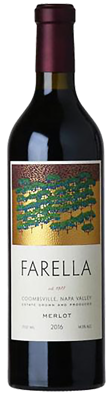 2016 FARELLA COOMBSVILLE ESTATE NAPA VALLEY MERLOT