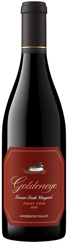 2019 GOLDENEYE GOWAN CREEK VINEYARD ANDERSON VALLEY PINOT NOIR
