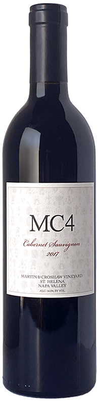 2017 MARTIN & CROSHAW VINEYARD MC4 ST. HELENA CABERNET SAUVIGNON