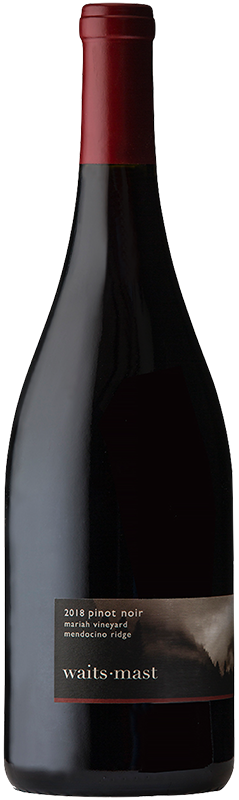 2018 WAITS-MAST MARIAH VINEYARD MENDOCINO RIDGE PINOT NOIR