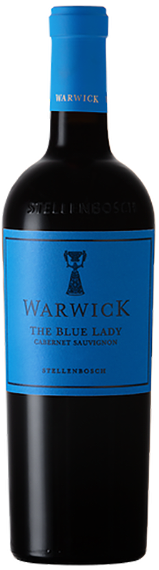 2018 WARWICK ESTATE  BLUE LADY STELLENBOSCH SOUTH AFRICA CABERNET SAUVIGNON