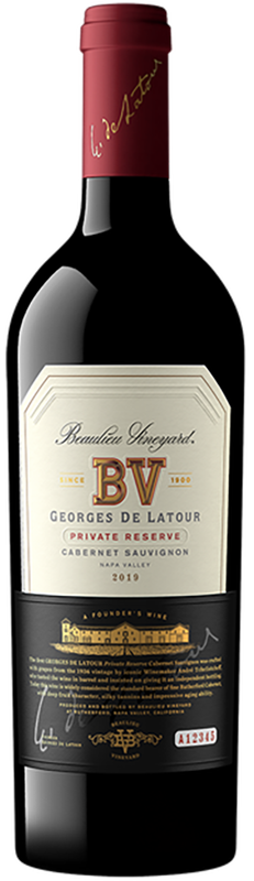 2019 BEAULIEU VINEYARDS  GEORGES DE LATOUR PRIVATE RESERVE CABERNET SAUVIGNON