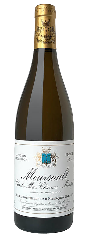 2019 DOMAINE FRANCOIS GAUNOUX CLOS DE MEIX MEURSAULT