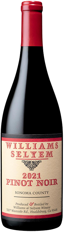 2021 WILLIAMS SELYEM SONOMA COUNTY PINOT NOIR