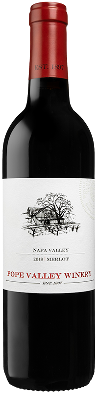 2018 POPE VALLEY WINERY NAPA VALLEY MERLOT
