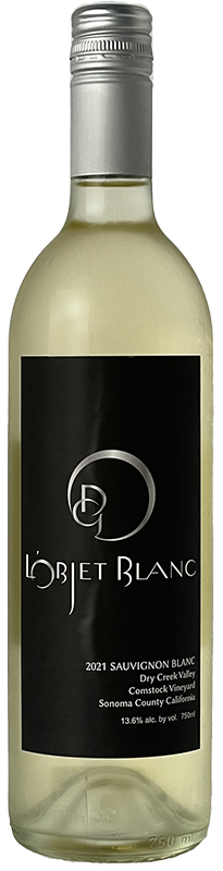 2021 L'OBJET BLANC COMSTOCK VINEYARD DRY CREEK VALLEY SAUVIGNON BLANC