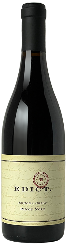 2021 EDICT SONOMA COAST PINOT NOIR