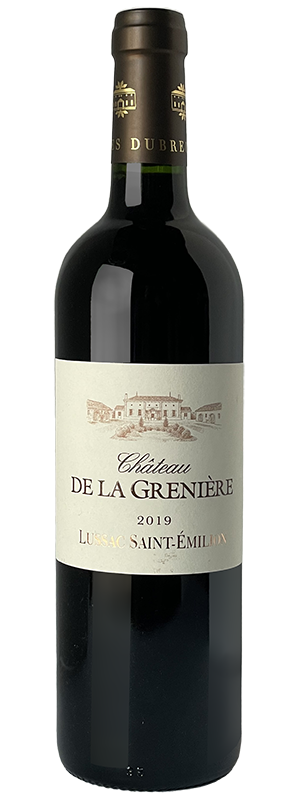 2019 CHÂTEAU DE LA GRENIÈRE LUSSAC SAINT-EMILION