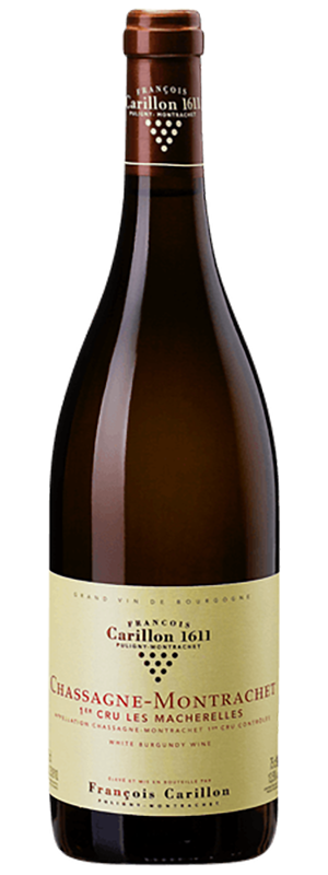 2020 DOMAINE FRANCOIS CARILLON CHASSAGNE-MONTRACHET 1ER CRU LES MACHERELLES