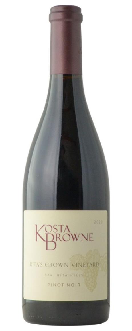 2020 KOSTA BROWNE RITA’S CROWN VINEYARD STA. RITA HILLS PINOT NOIR