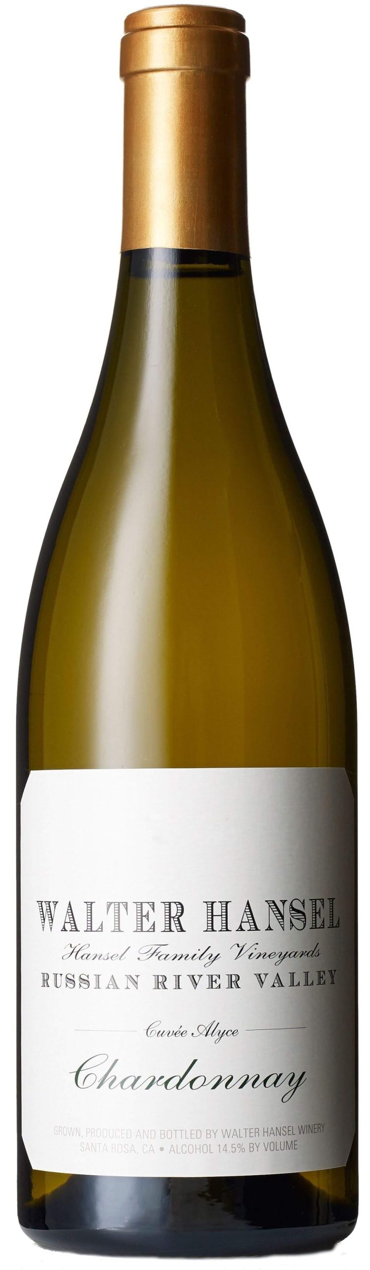 2021 WALTER HANSEL CUVEE ALYCE CHARDONNAY