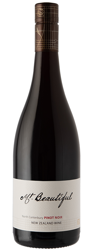 2019 MT. BEAUTIFUL NORTH CANTERBURY NEW ZEALAND PINOT NOIR