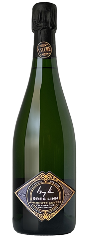 GREG LINN AMMONITE CUVEES LE MESNIL NV BRUT NATURE CHAMPAGNE