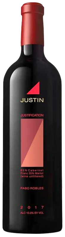 2017 JUSTIN JUSTIFICATION PASO ROBLES RED BLEND