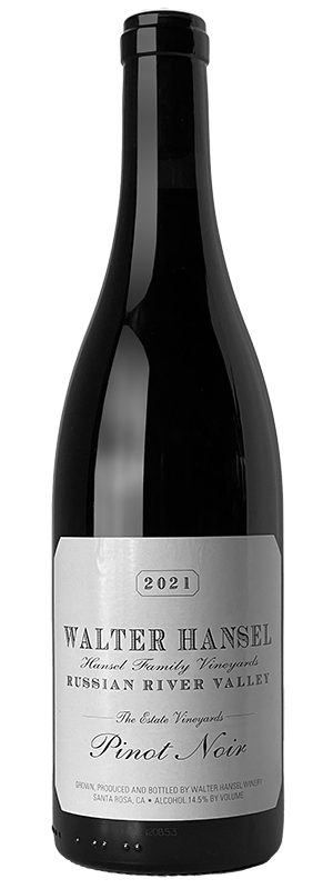 2021 WALTER HANSEL THE ESTATE VINEYARDS RUSSIAN RIVER VALLEY PINOT NOIR