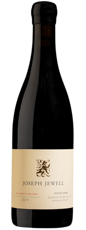 2019 JOSEPH JEWELL HALLBERG VINEYARD RUSSIAN RIVER VALLEY PINOT NOIR