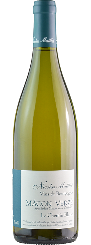 2021 NICOLAS MAILLET LE CHEMIN BLANC MACON VERZE