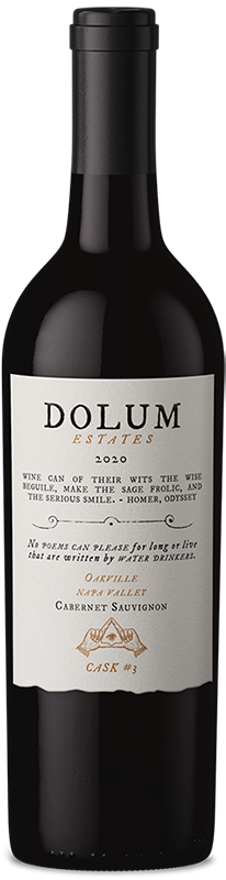 2020 DOLUM ESTATES CASK #3 OAKVILLE CABERNET SAUVIGNON