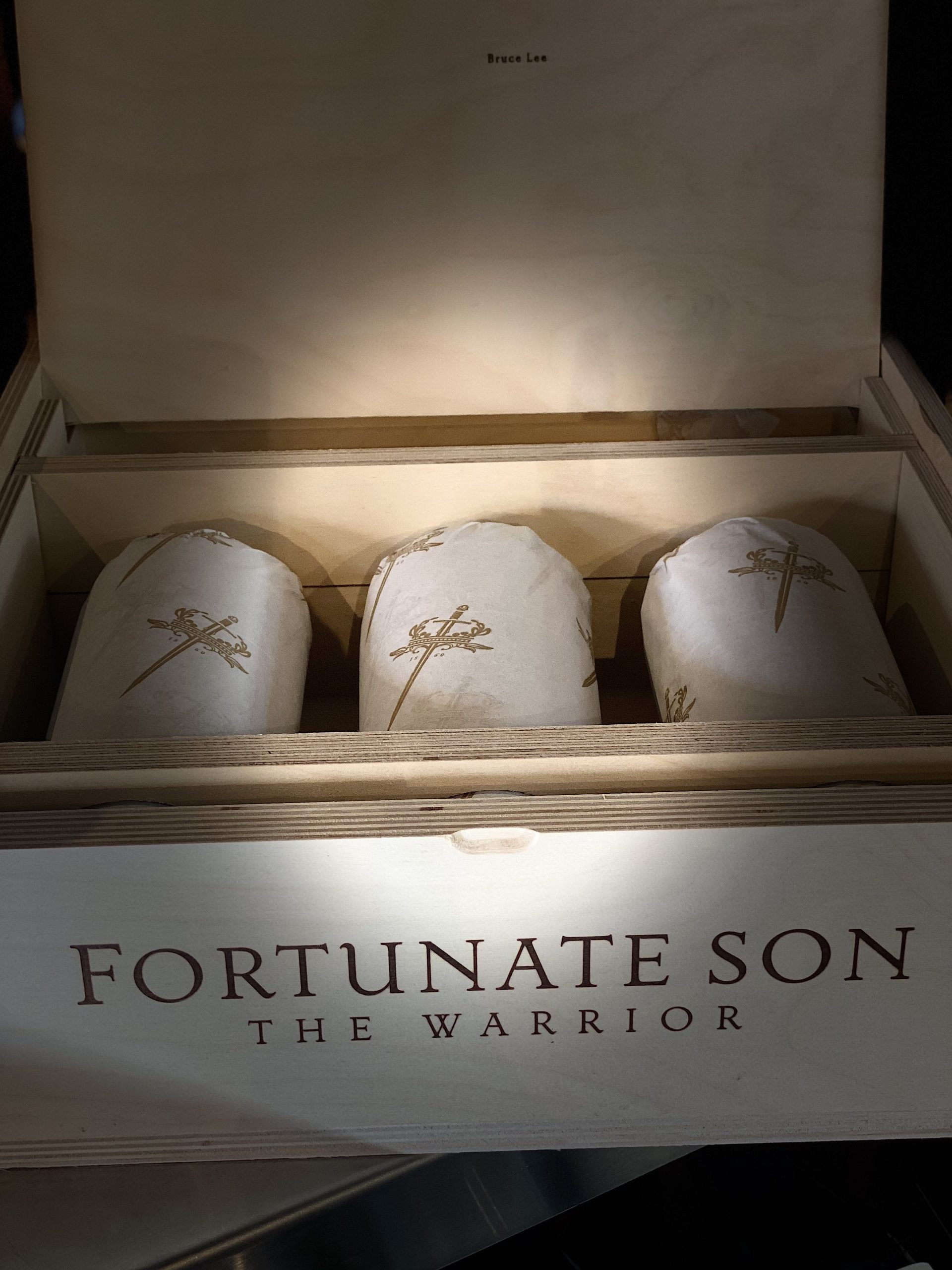 2019 FORTUNATE SON THE WARRIOR NAPA VALLEY CABERNET SAUVIGNON (3 BOTTLE SET)