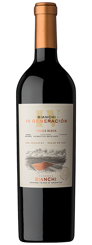 2019 BIANCHI IV GENERACION SINGLE BLOCK VALLE DE UCO GRAN MALBEC