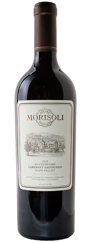 2019 MORISOLI VINEYARD RUTHERFORD ESTATE CABERNET SAUVIGNON