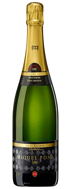2016 MIQUEL PONS GRAN RESERVA BRUT NATURE CAVA