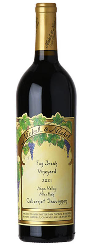 2021 NICKEL & NICKEL FOG BREAK VINEYARD ATLAS PEAK CABERNET SAUVIGNON