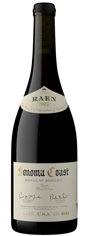 2022 RAEN ROYAL ST. ROBERT CUVEE SONOMA COAST PINOT NOIR