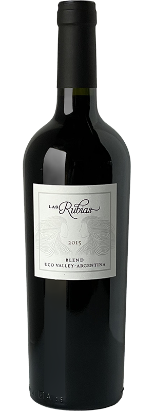 2015 LAS RUBIAS UCO VALLEY ARGENTINA RED BLEND