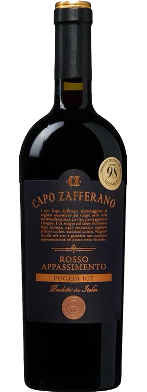 2021 CAPO ZAFFERANO PUGLIA IGT ROSSO APPASSIMENTO