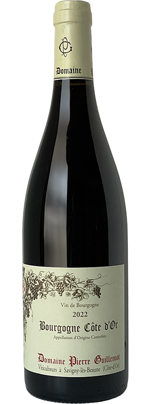 2022 PIERRE GUILLEMOT BOURGOGNE COTE D'OR ROUGE