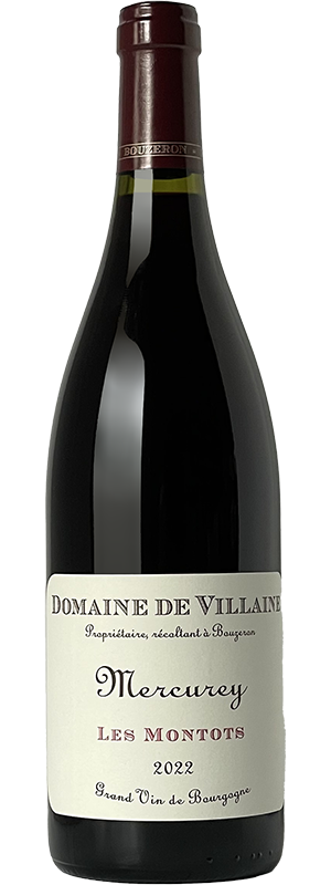 2022 DOMAINE de VILLAINE LES MONTOTS MERCUREY ROUGE