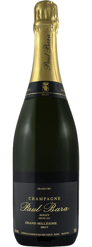 2018 PAUL BARA BOUZY GRAND CRU MILLÉSIME BRUT