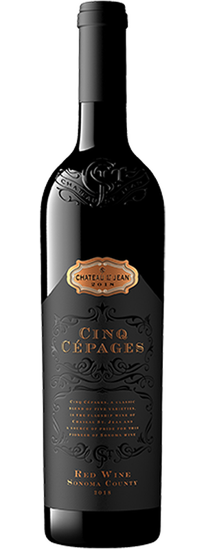 2018 CHATEAU ST JEAN CINQ CEPAGES SONOMA COUNTY RED
