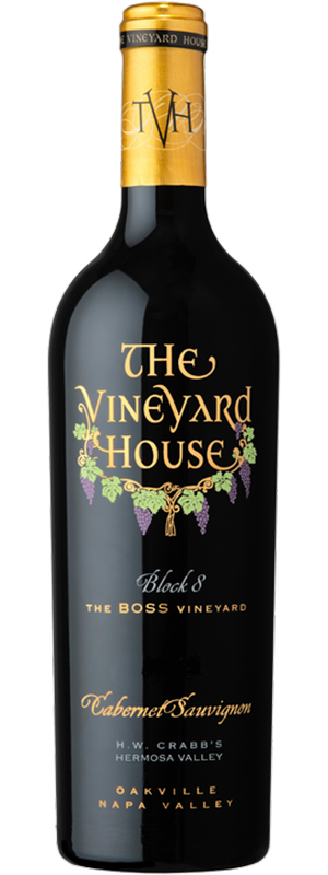 2019 THE VINEYARD HOUSE BLOCK 8 THE BOSS VINEYARD CABERNET SAUVIGNON