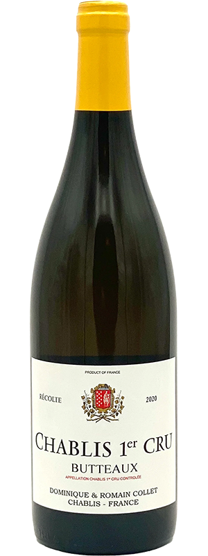 2020 DOMINIQUE & ROMAIN COLLET BUTTEAUX 1ER CRU CHABLIS