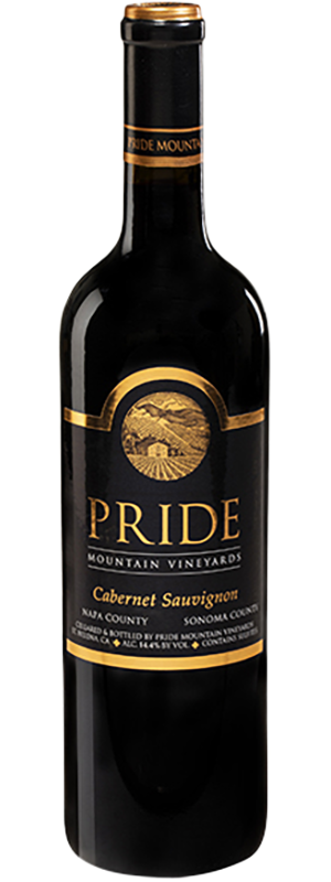 2022 PRIDE MOUNTAIN VINEYARDS NAPA AND SONOMA COUNTY MERLOT