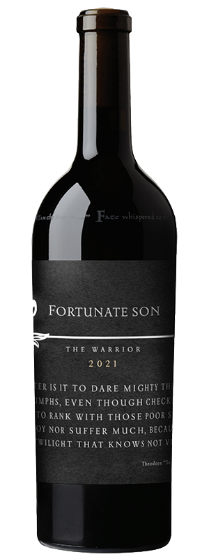 2021 FORTUNATE SON THE WARRIOR NAPA VALLEY CABERNET SAUVIGNON