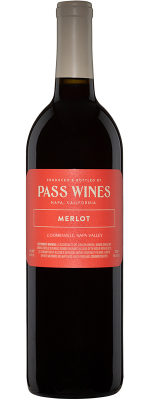 2019 PASS WINES COOMBSVILLE NAPA VALLEY MERLOT