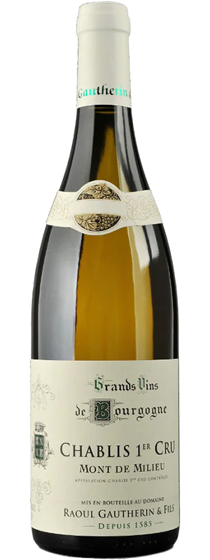 2020 RAOUL GAUTHERIN MONT DE MILIEU 1ER CRU CHABLIS