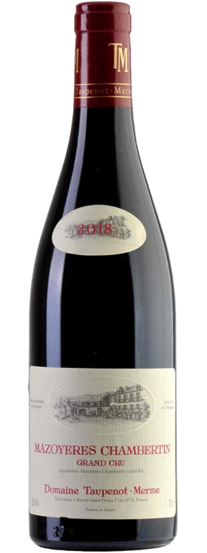 2018 DOMAINE TAUPENOT-MERME MAZOYERES CHAMBERTIN GRAND CRU RED BURGUNDY