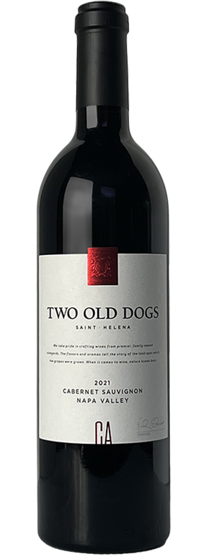 2021 TWO OLD DOGS NAPA VALLEY CABERNET SAUVIGNON