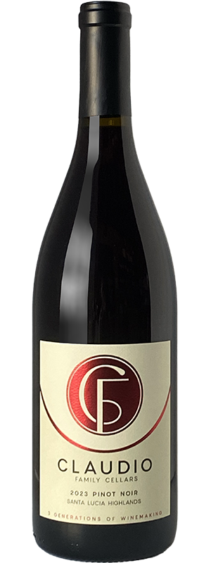 2023 CLAUDIO FAMILY CELLARS SANTA LUCIA HIGHLANDS PINOT NOIR