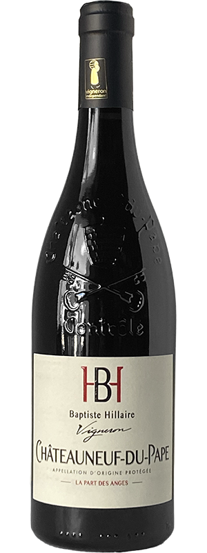 2022 BAPTISTE HILLAIRE OLIVIER HILLAIRE LA PART DES ANGES CHATEAUNEUF-DU-PAPE