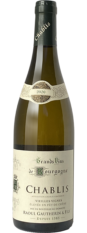 2020 RAOUL GAUTHERIN VIEILLES VIGNES CHABLIS (1.5L) MAGNUM