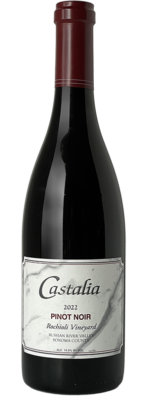 2022 CASTALIA ROCHIOLI VINEYARD RUSSIAN RIVER VALLEY PINOT NOIR