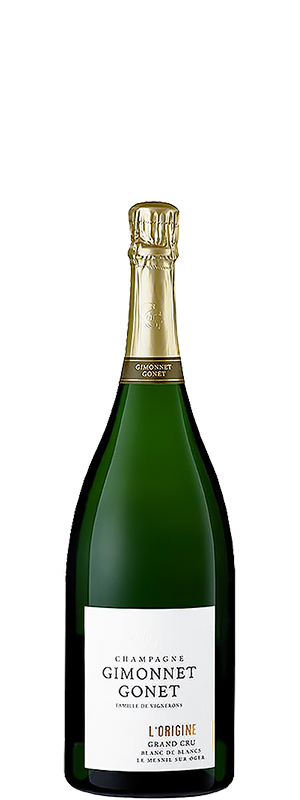 GIMONNET GONET LES MESNIL SUR OGER L'ORIGINE BLANC DE BLANCS GRAND CRU (375ML)