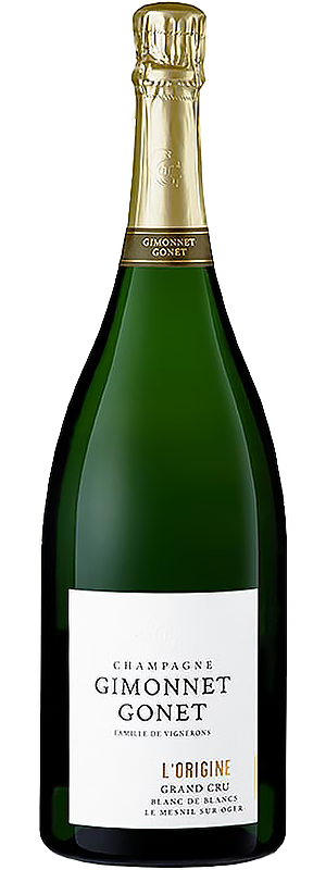 GIMONNET GONET LES MESNIL SUR OGER L'ORIGINE BLANC DE BLANCS GRAND CRU