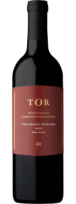 2021 TOR VACA RIDGE VINEYARD NAPA VALLEY CABERNET SAUVIGNON