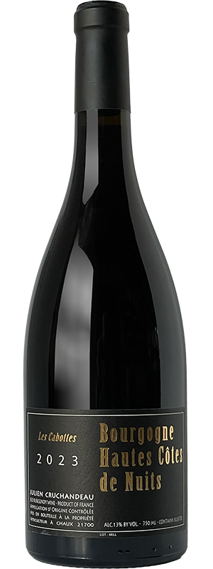 2023 JULIEN CRUCHANDEAU BOURGOGNE HAUTES CÔTES DE NUITS LES CABOTTES